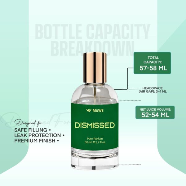 MUWE Dismissed – Pure Parfum | Fruity Woody Oud Fragrance – 50ml