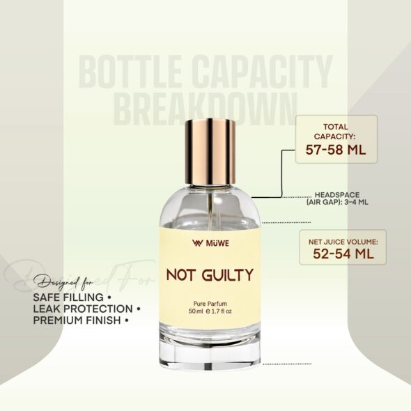 MüWE Not Guilty – Pure Parfum | Gourmand Sweet Fragrance – 50ml