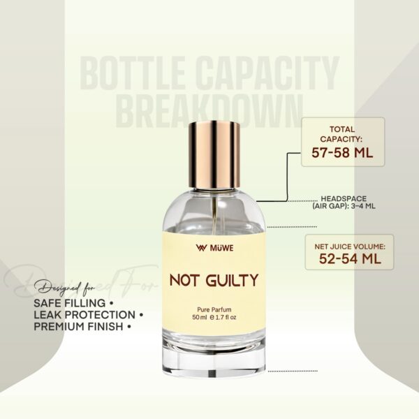 MüWE Not Guilty – Pure Parfum | Gourmand Sweet Fragrance – 50ml